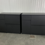 4x Basic Flip Schoenenkast, ByFonq, Zwart